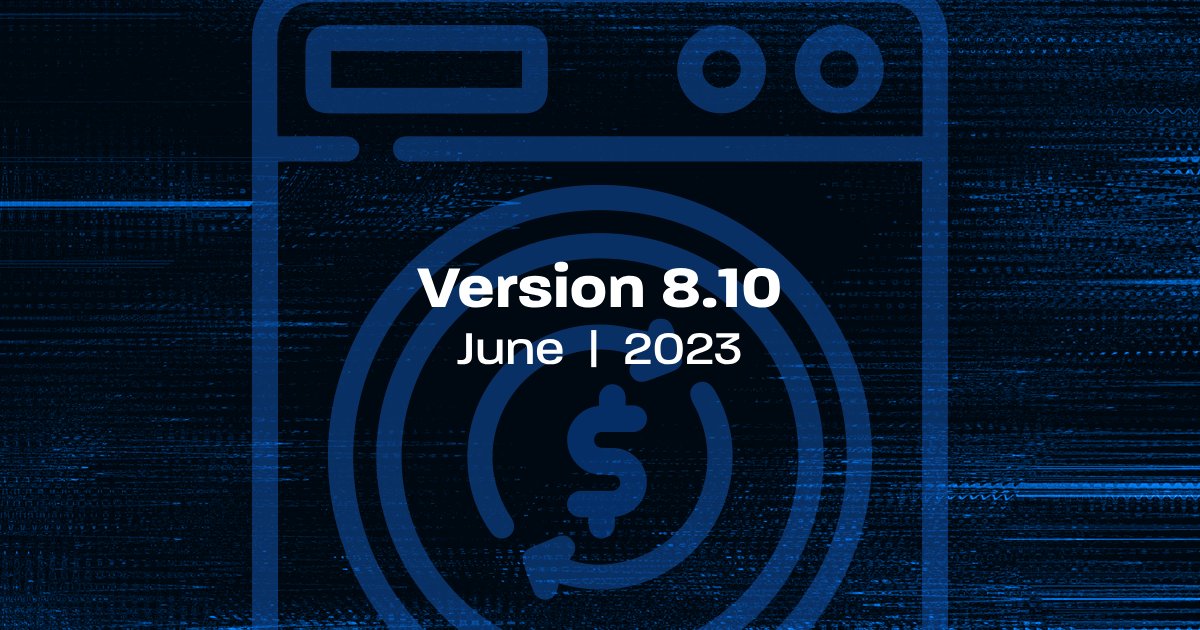Version 8.10 | InScope-AML
