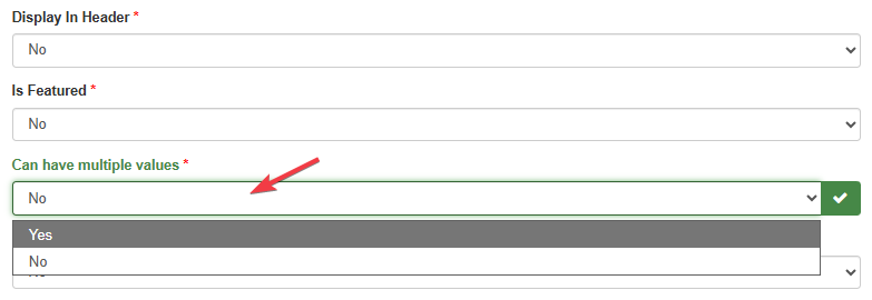 Version 8.18 Choice dropdown custom fields